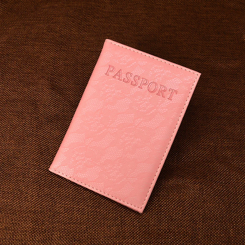 Роскошный элегантный чехол для паспорта кружевной в русском стиле мягкий из