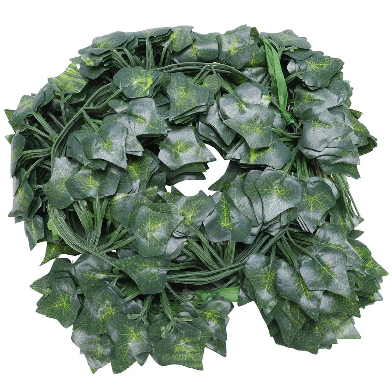 12 x искусственные растения лозы ложные цветы Плющ висячая гирлянда для свадьбы