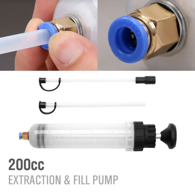 200 мл жидкости Extractor насос всасывающая масло вакуумного переноса ручной шприц