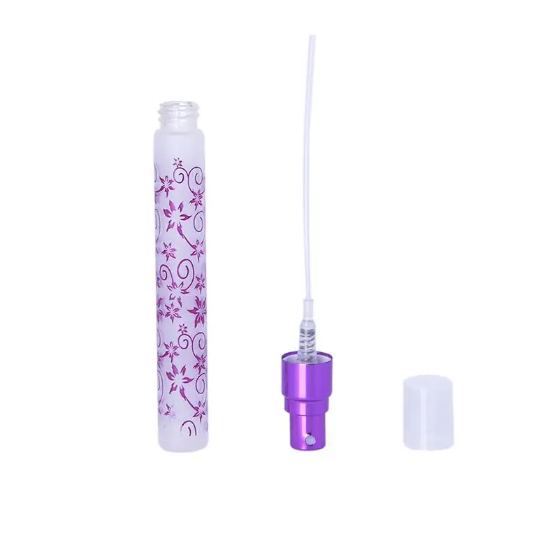 Многоцветный 10 мл уникальная печать мини распылитель стеклянный спрей флаконы