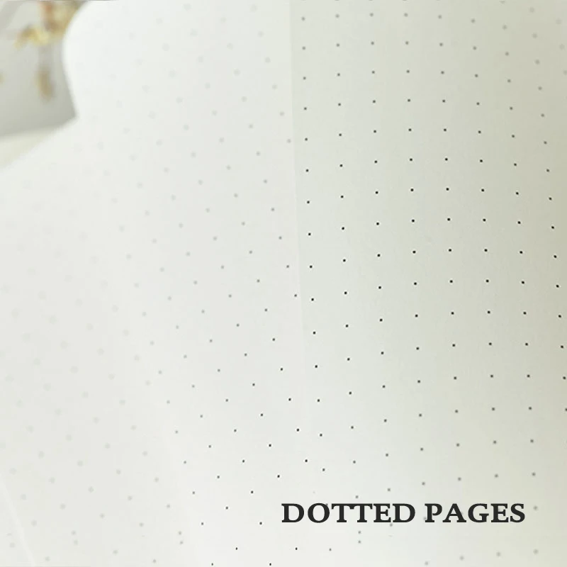 

Music A5 Dotted NotebookDot Grid Journal Hard Cover 80gsm Travel Planner Diary