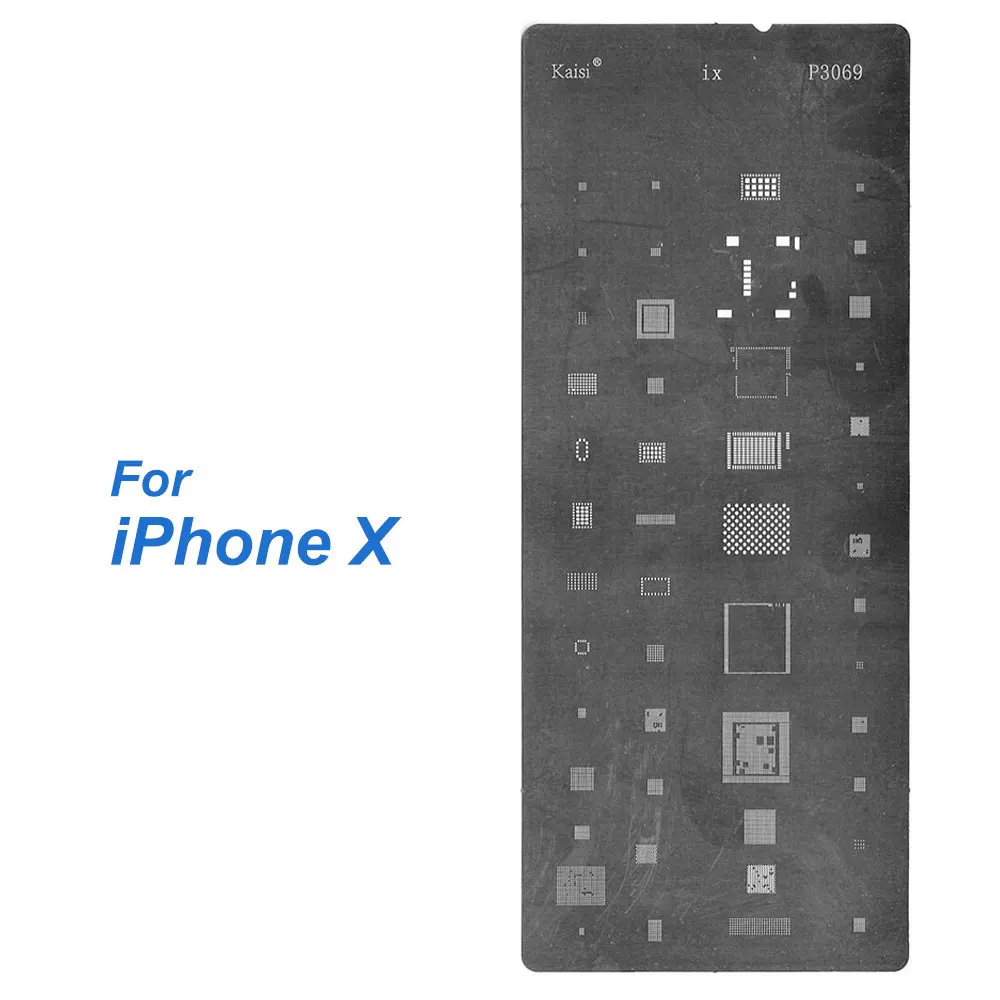 8 шт./лот! непосредственно тепла BGA Rework реболлинга трафареты Комплект для iPhone X XR XS Max 8 8SP 8 7 7SP