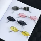 Солнцезащитные очки унисекс, Овальные, в стиле ретро, с защитой от ультрафиолета, 1 шт.