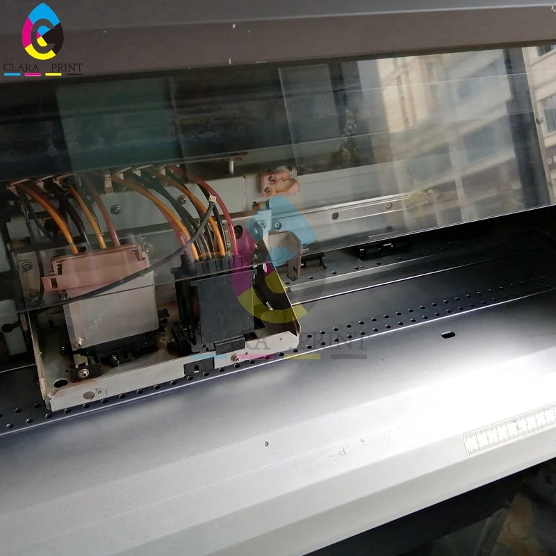 Восстановленный Roland Second Hand используется SOLJET Pro 4 XF-640/XF640 6" Эко-растворитель струйный принтер с двойной печатающей головкой DX7