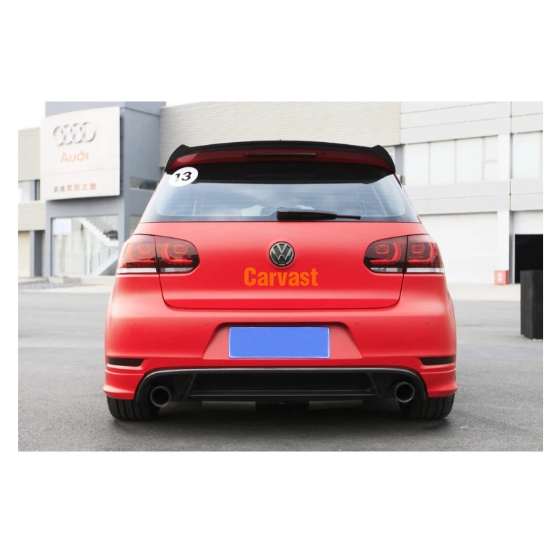 Для Volkswagen Golf 6 VI MK6 GTI бампер 2010 2013 автомобильный Стайлинг карбоновое волокно