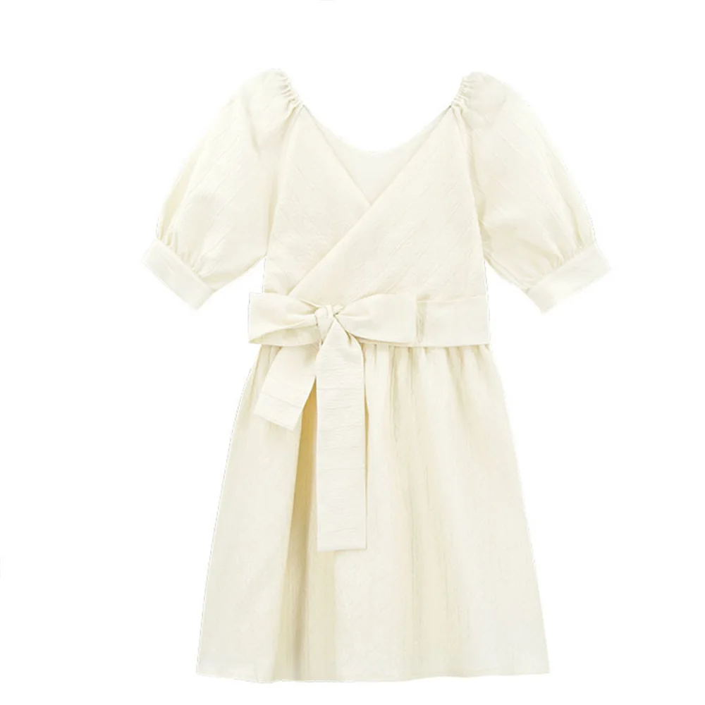 

Temperament half-length skirt women's summer 2021 summer new fashion fashion waist waist was thin high waist solid color dress