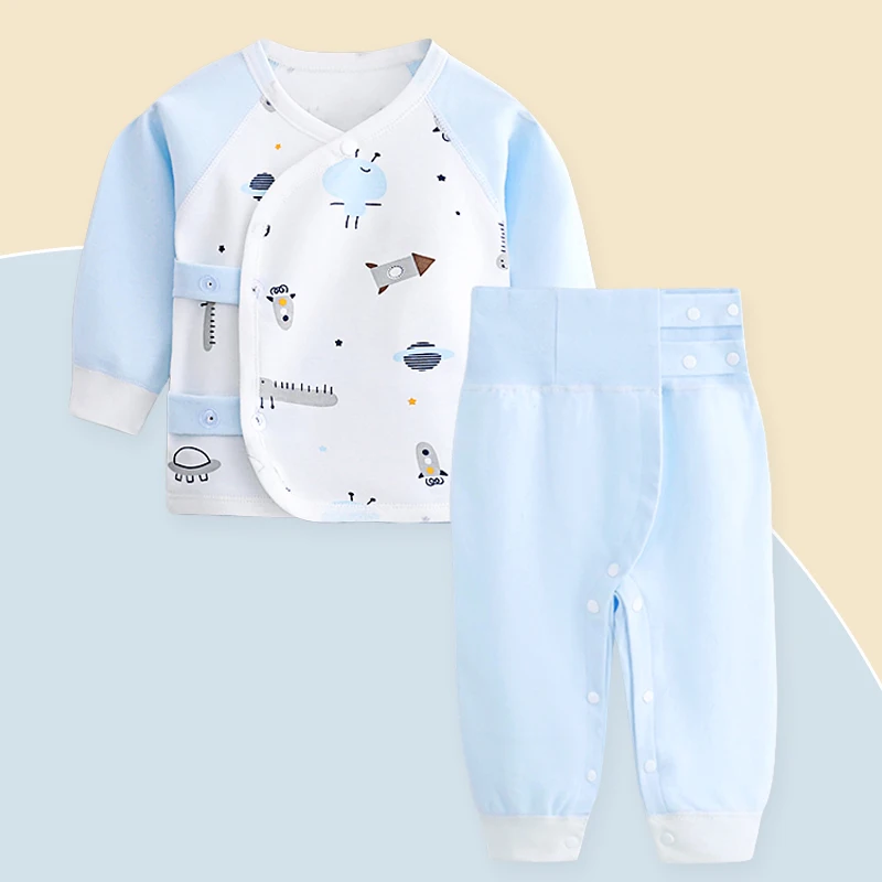 Комплект одежды для маленьких девочек 0-1 года одежда мальчиков мягкая