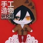 DIY Ручная работа аниме Satsuriku no Tenshi Angel of Death Айзек Фостер Zack RAY материал для косплея мини брелок-Плюшевая Кукла