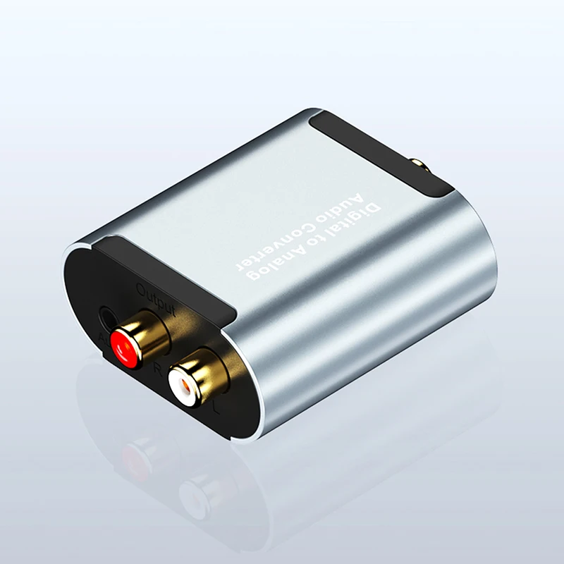 

HOT SALE Digital Fiber Coaxial to Analog o Line Converter with 3.5mm o HD Decoder HOT SALE