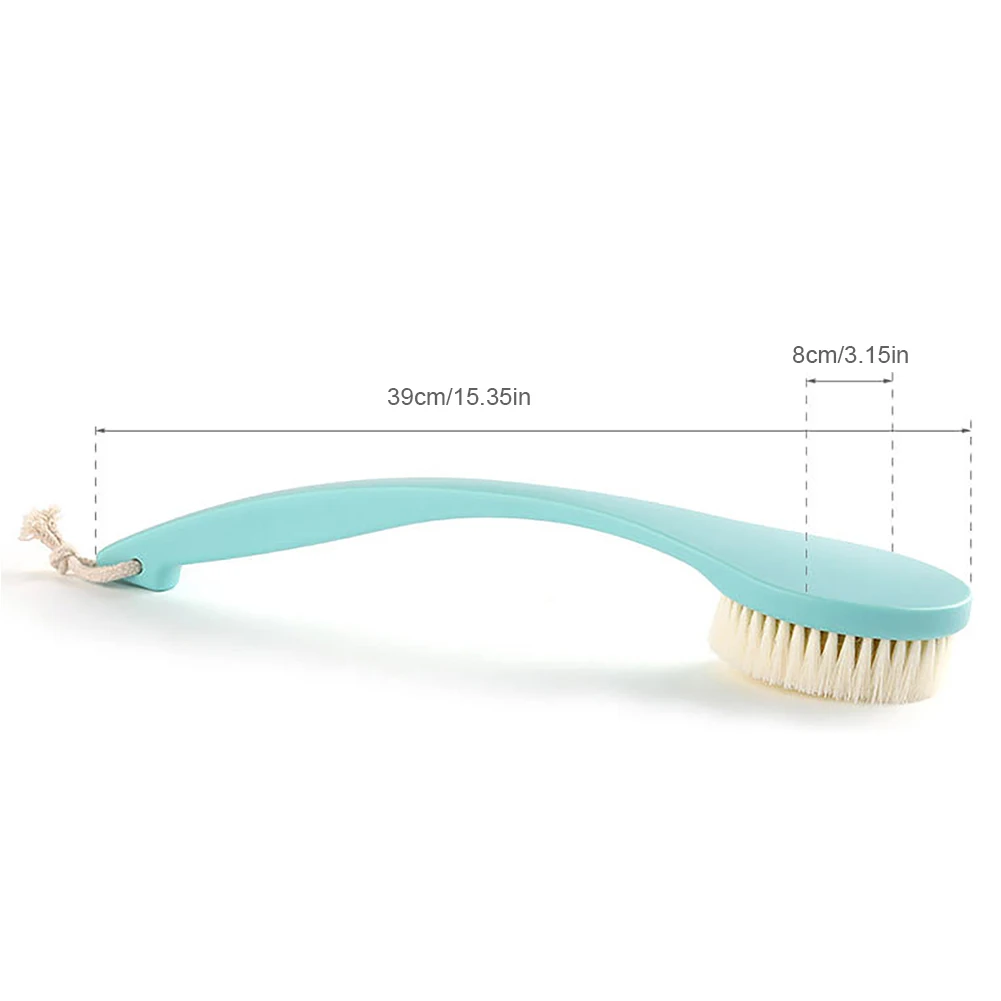 

Bath Brush Back Body Bath Shower Sponge Scrubber Brushes With Handle Exfoliating Scrub Skin Massager Exfoliation Bathroom Brush