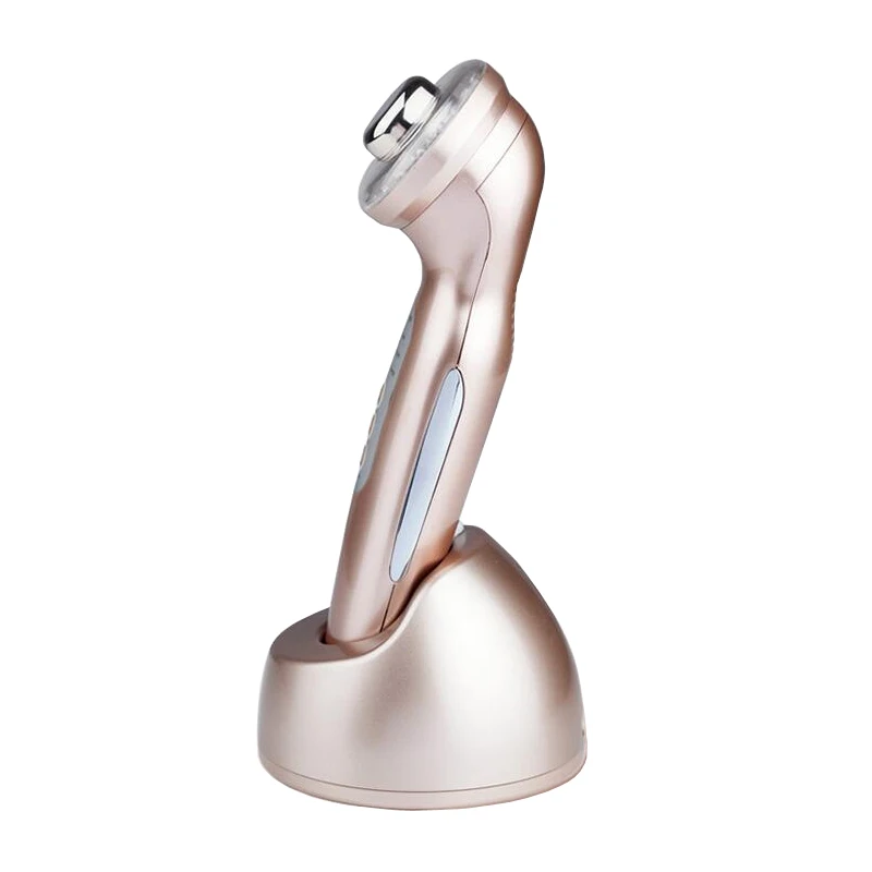 Beste 1Mhz 3Mhz Ultrasone Facial Massager Anti Cellulite Huidverzorging 3 Kleuren Led Licht Foton Therapie Ultrasound Body Gezicht Slanke Schoonheid