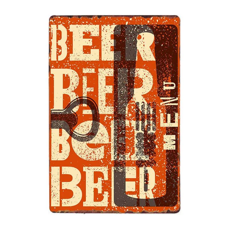 

Pin Up Girls Beer Metal Signs Vintage Metal Tintin Plaque Sexy Lady Pub Bar Garage Shop Wall Poster Painting Home Decor Signs