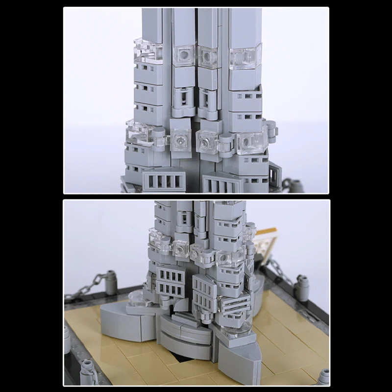 Набор строительных блоков для детей креативная архитектура Дубай Бурдж халифа