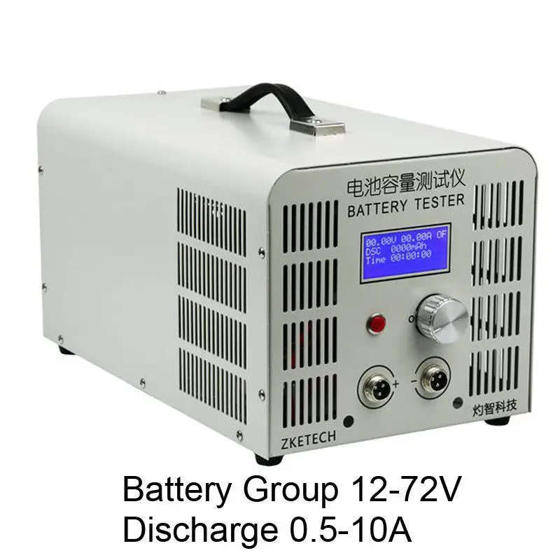 EBD-B10H тестер емкости свинцово-кислотной литиевой батареи eBike 12-72 в 0 5-10A разряд 100-240