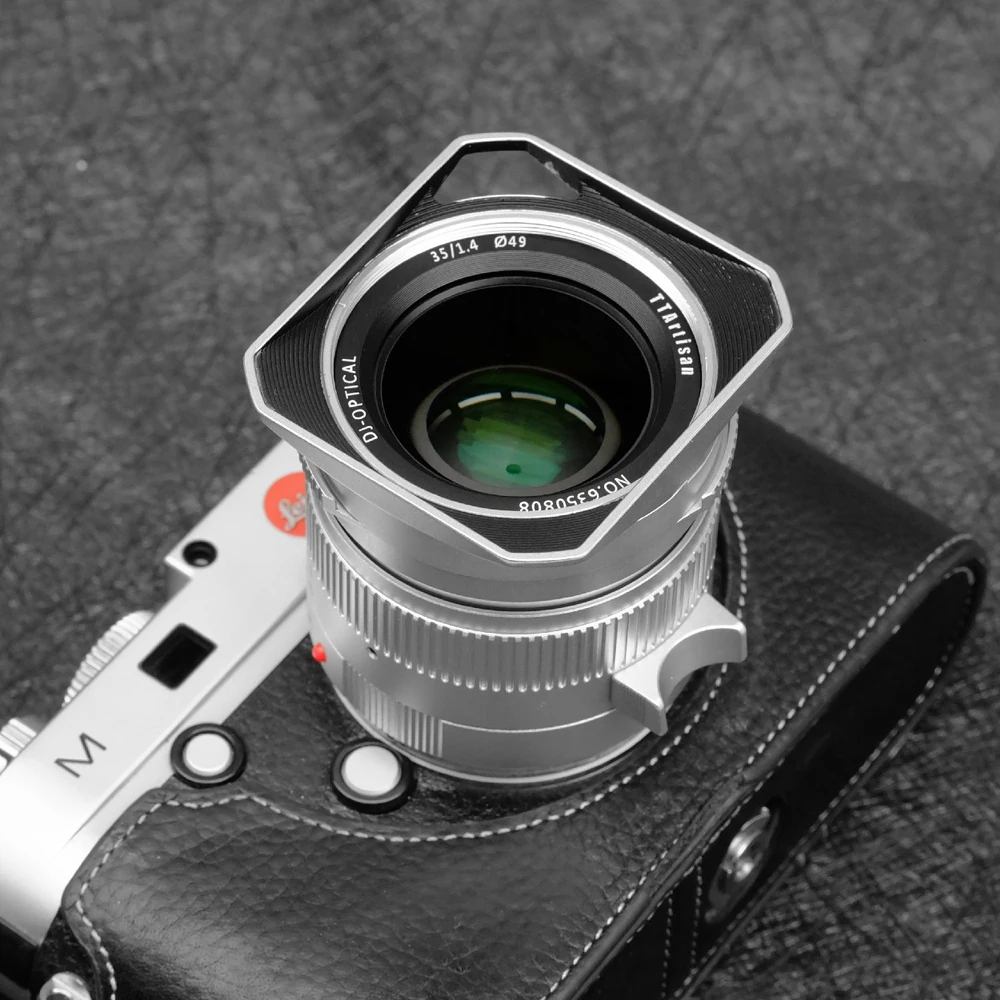 Крепление объектива TTArtisans M 35 мм F1.4 ASPH Full Fame для камеры Leica M240 M2 M3 M6 M7 M8 M9 M9p M10 M262 |