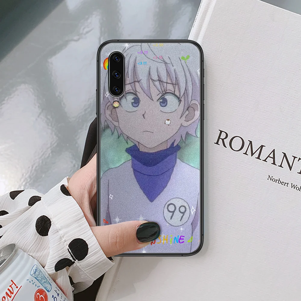 

Anime Hunter X Killua Phone Case For Samsung Galaxy A 3 5 7 8 10 20 20E 21S 30 30S 40 50 51 70 71 Black black Hoesjes Painting