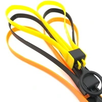 plastic cable tie strap handcuffs cs sport decorative belt tmc sport gear disposable flex cable tie caborange yellow black 2 pcs