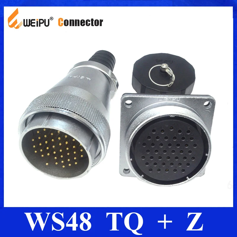 Оригинальные Weipu разъем WS48 TQ + Z 5 7 20 27 38 42 контактный вилка кабеля в рукаве женский