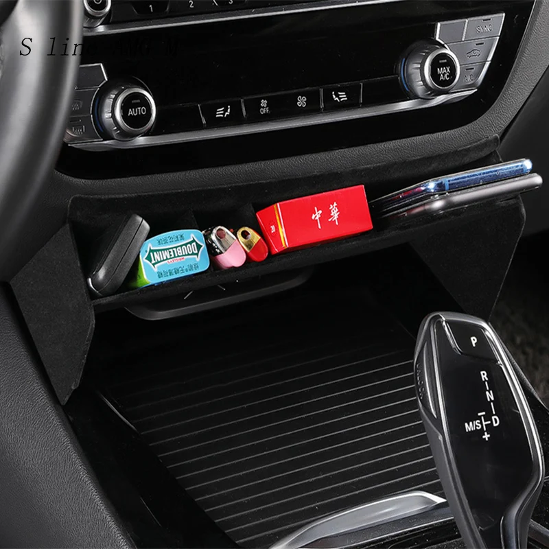 Стайлинг автомобиля Центральная панель управления коробка для хранения