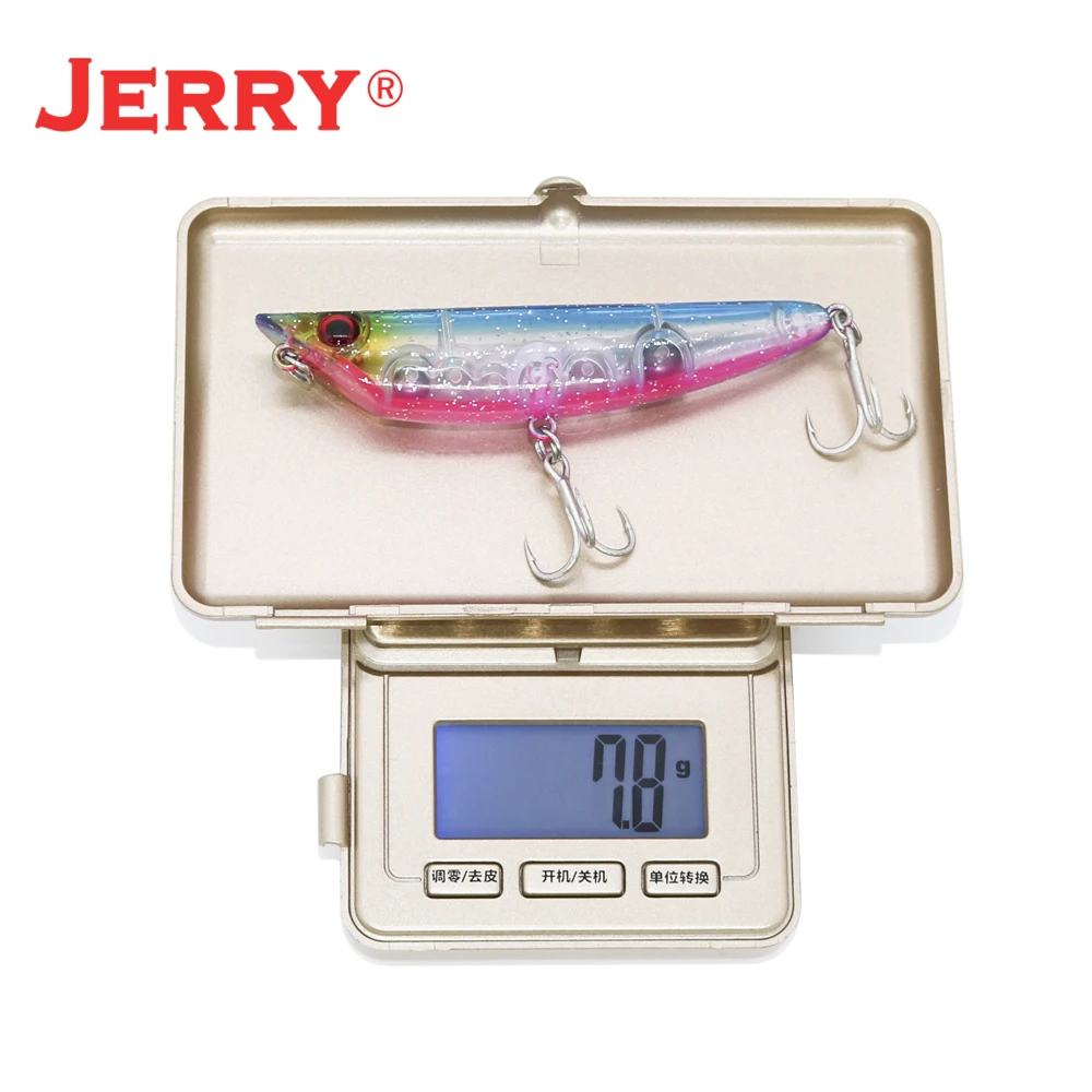 Jerry, 1 шт., 80 мм, 7,8 г, плавающий Поппер, для прогулок, для собак, на поверхности, для верхней воды, искусственная приманка, рыболовные приманки, рыболовные снасти, оборудование, pesca