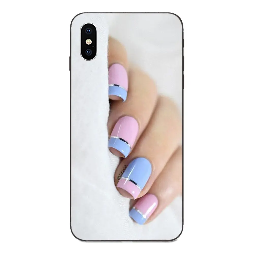 For Huawei Mate 9 10 20 P8 P9 P10 P20 P30 Lite Mini Play Pro P smart Plus Z 2017 2019 Soft Fashion The Color Nail Polish | Мобильные