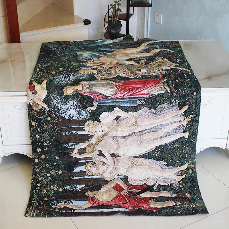 La Primavera итальянский настенный гобелен Sandro Botticelli's Allegory of Spring|belgium tapestry|tapestry