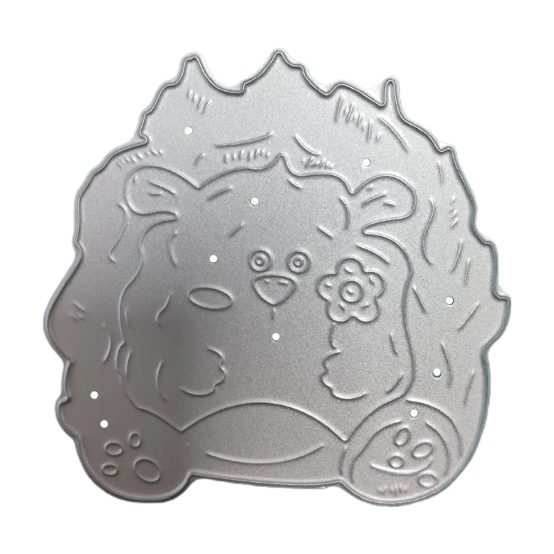 

Hedgehog Metal Cutting Dies Stencil Scrapbooking DIY Album Stamp Paper Card Mold Embossing Decoration Craft