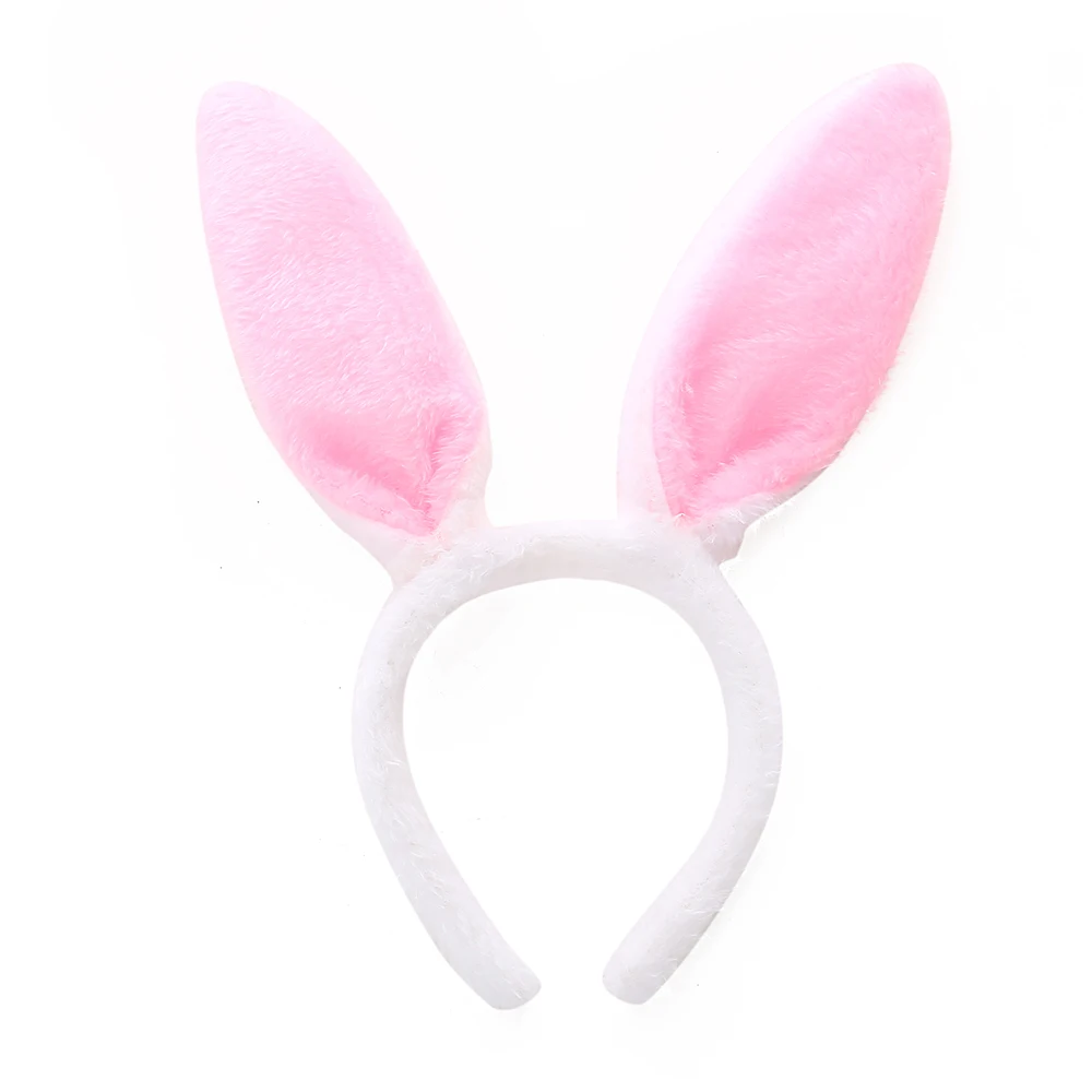 Для девочек розового цвета с изображением кролика платье От 1 до 12 лет Пышное