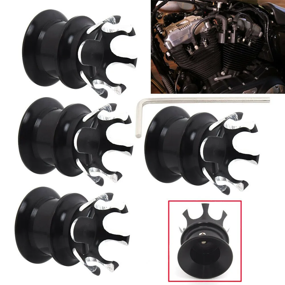 

1 Set Motorcycle Head Snail Bolt Topper Engine Head Bolt/Nut Covers Parts