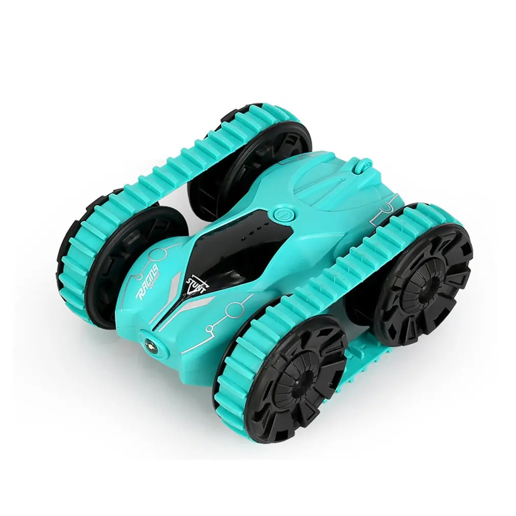 Гусеничный двухсторонний трюковый автомобиль с дистанционным управлением