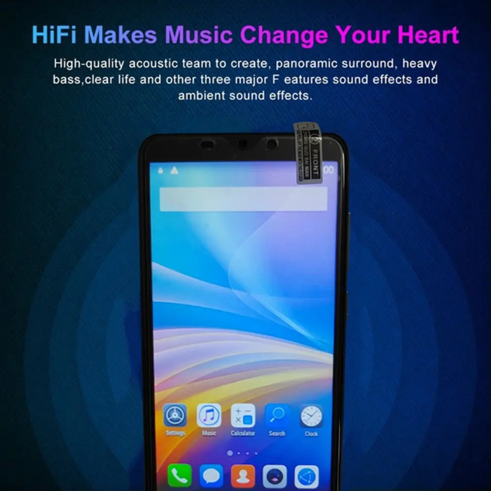 

Смартфон Z6 Pro, 5.8 телефон, 512M + 4G, Android, 3d-стекло, задняя крышка, черный цвет