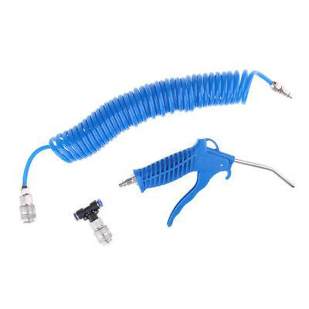 

Set Blow Tool Spray Painters Hose Steel Workers 1/4\\'\\' NPT Air Compressor