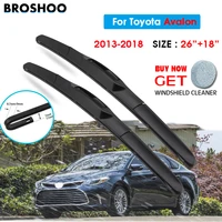 car wiper blade for toyota avalon 2618 2013 2018 auto windscreen windshield wipers blades window wash fit u hook arms