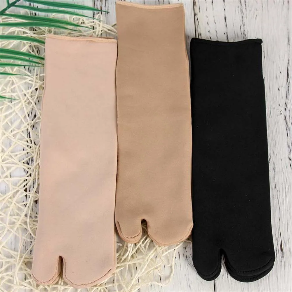 Женские осенние и зимние толстые теплые носки однотонные бархатные с двумя