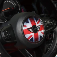 for bmw mini cooper one jcw f54 f55 f56 f57 f60 clubman steering wheel decorative 3d sticker car styling accessories decoration