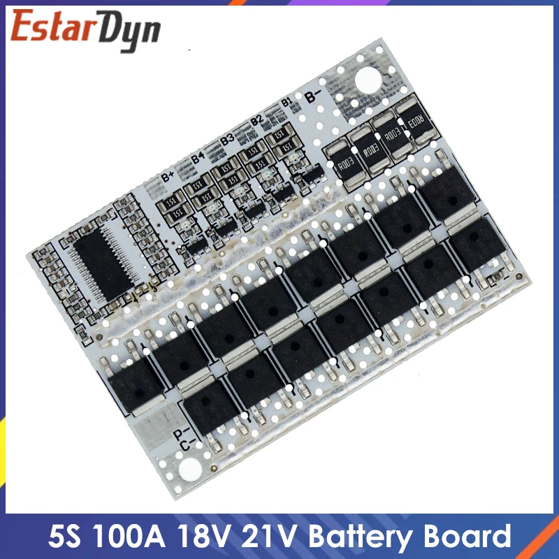 18V 21V 100A 5S BMS литий-ионный ЖИО LiFePO4 трехкомпонентная литиевая Батарея защиты