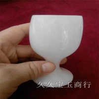 china natural genuine jade goblet glass ornaments selling genuine 85mm48mm special offer