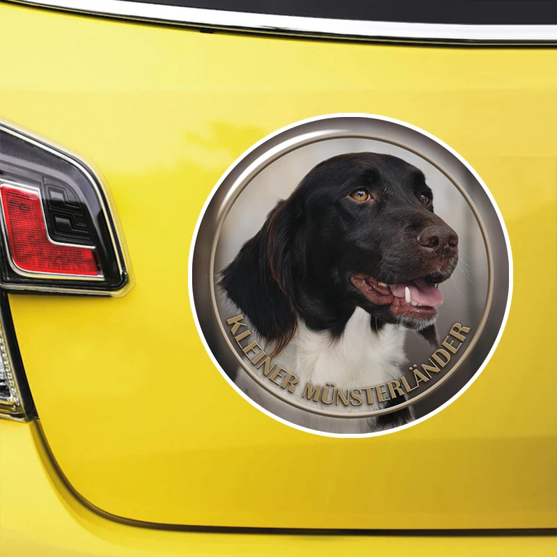 

Little Münsterländer Self-adhesive Decal Car Sticker Waterproof Auto Decors on Bumper Rear Window Laptop Choose Size #S60903
