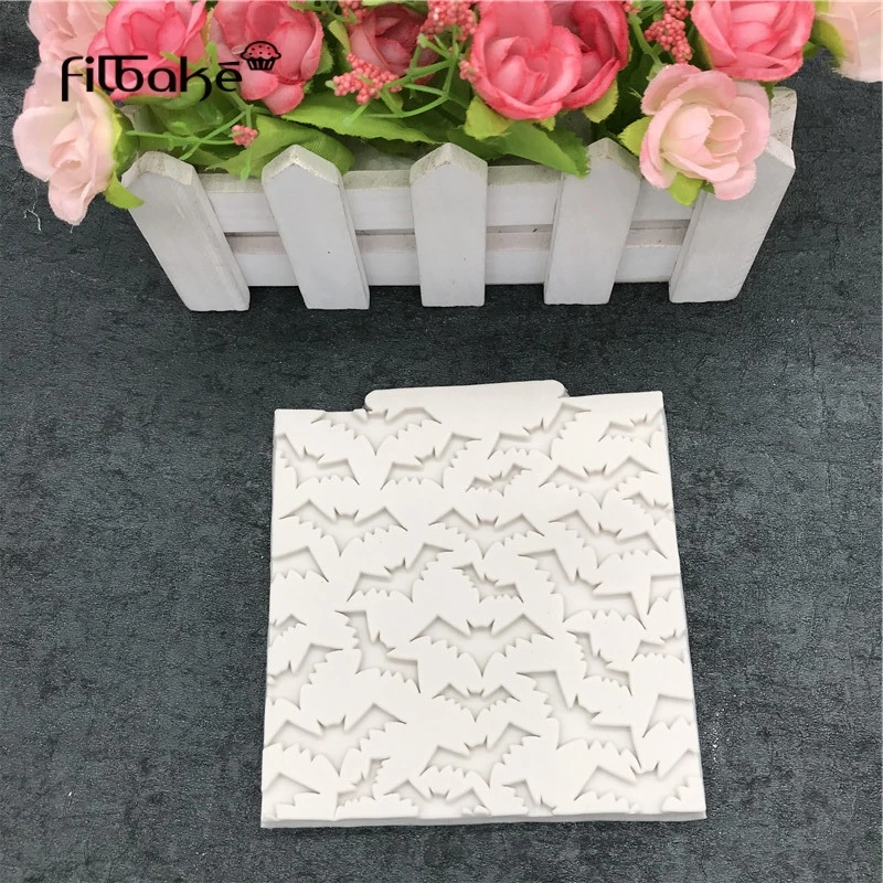 1 шт. 3D Силиконовая форма выпечка торта DIY Плесень Хэллоуин тема летучая мышь