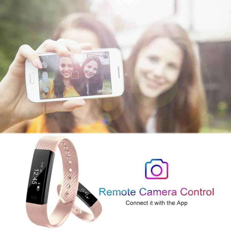Смарт FIT BIT Bluetooth сердечного ритма кровяное давление фитнес-трекер часы ID115
