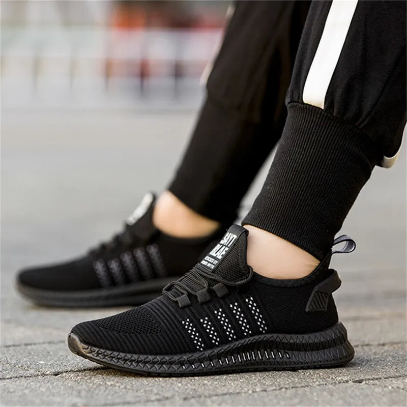 

Fashion Men Sneakers Mesh Casual Shoes Lac-up Men Shoes Lightweight Vulcanize Shoes Walking Sneakers Zapatillas Hombre 863