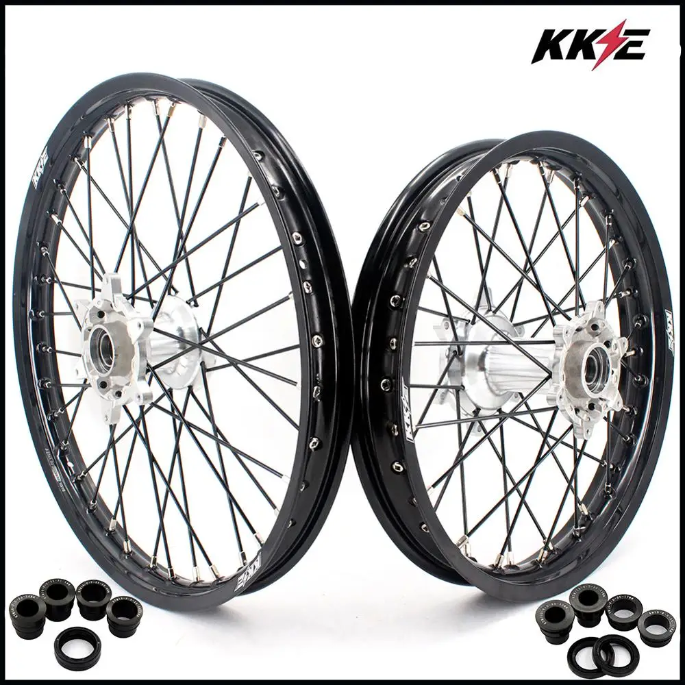 KKE 21/19 MX комплект литых колес для HUS FE FC 2004 2014 все модели черные спицы внедорожный