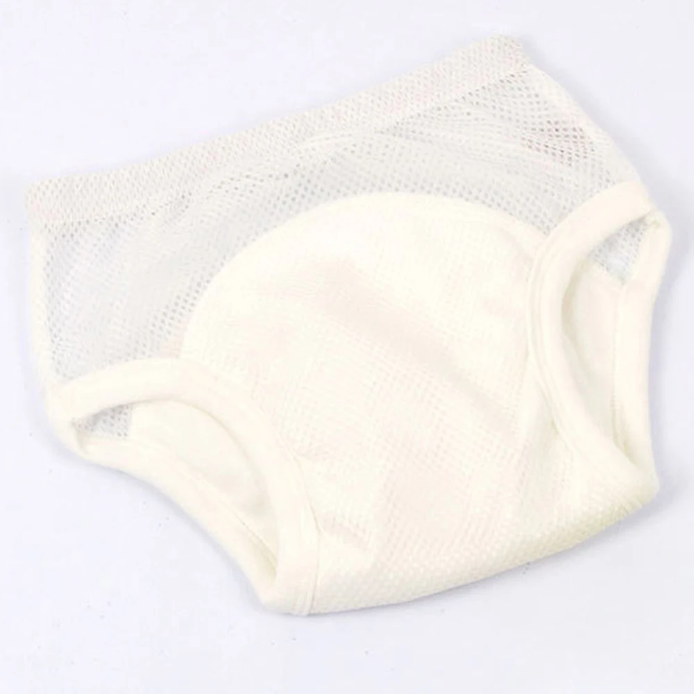 Детские подгузники тренировочные штаны сетчатые дышащие многоразовые Трусики