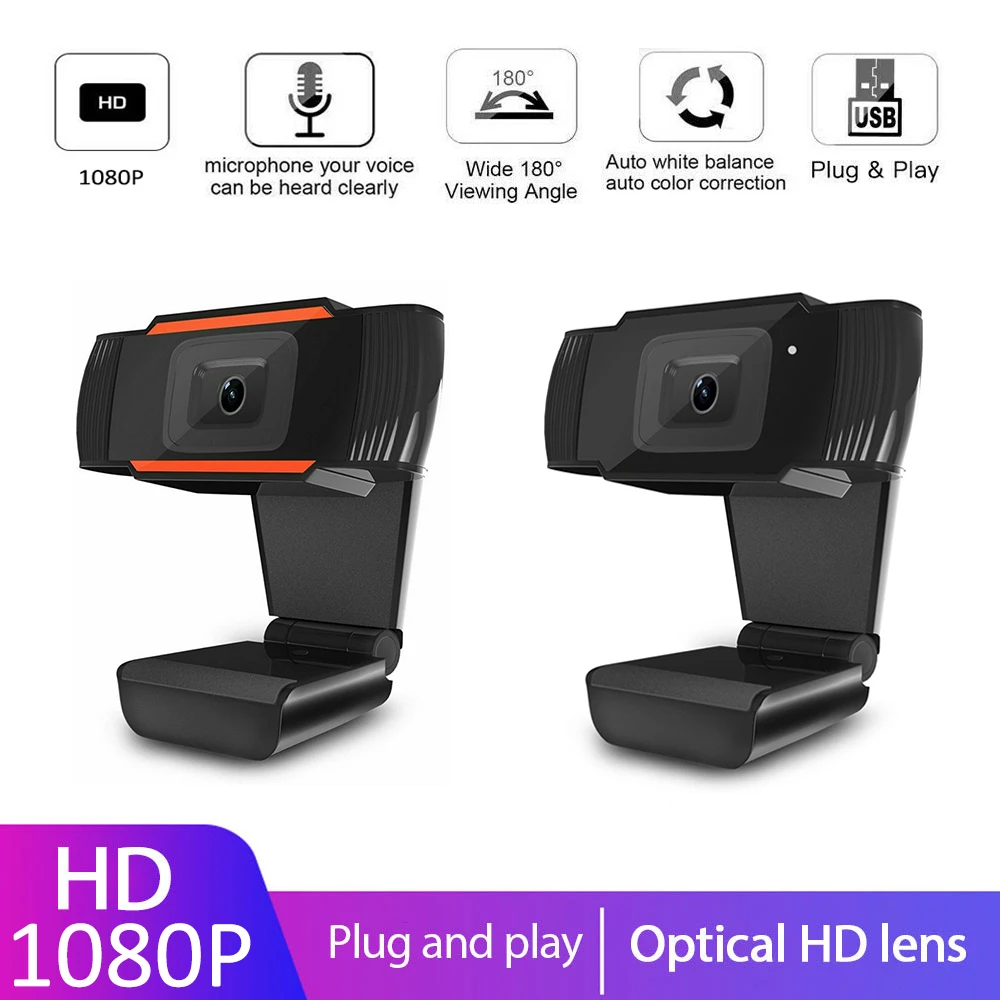 Веб-камера HD 480p/1080P с микрофоном USB 2 0 | Компьютеры и офис