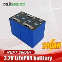 12v 280ah lifepo4 battery pack 3 2v rated battery lithium prismatic phosphate lipo for rv energy storage not lishen 272ah