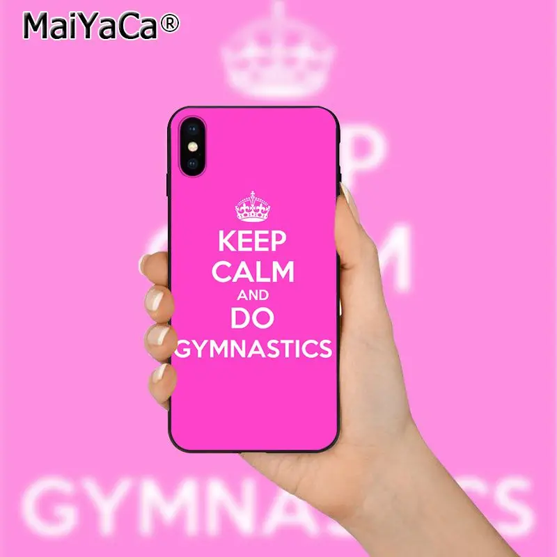 Мягкий силиконовый чехол MaiYaCa I Love для iPhone 8 7 6 6S Plus 5 5S SE XR X XS MAX|Чехлы-накладки| |