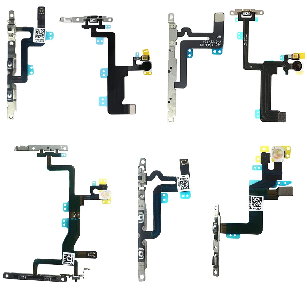 Гибкий кабель и кнопка регулировки громкости для iPhone 6 6Plus 6s Plus|Шлейфы мобильных