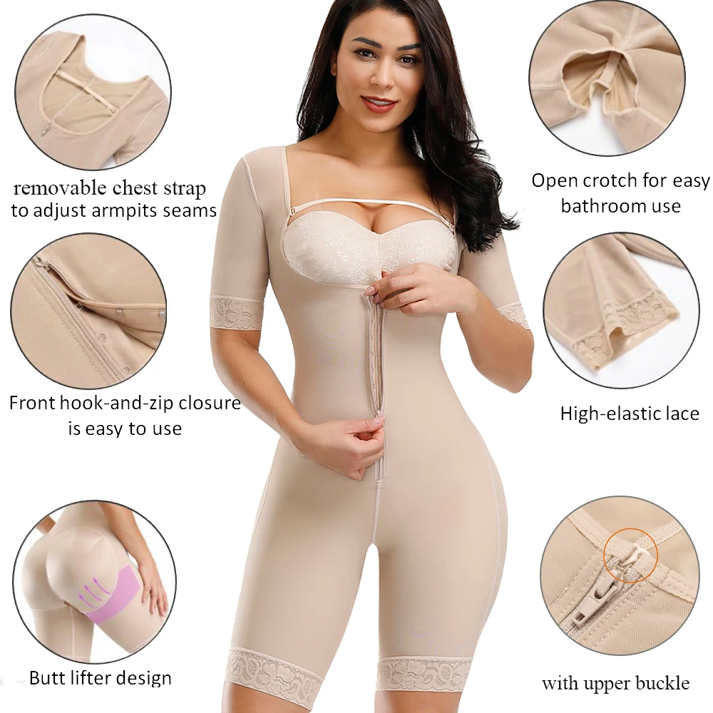 Корректирующее белье HEXIN Plus корсет для тренировки талии подтяжки ягодиц живота