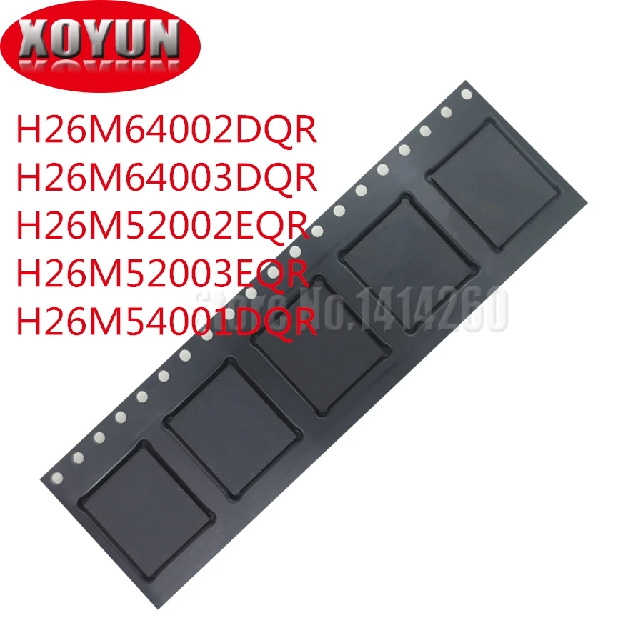 H26M64002DQR H26M64003DQR H26M52002EQR H26M52003EQR H26M54001DQR emmc BGA|Интегральные схемы| |