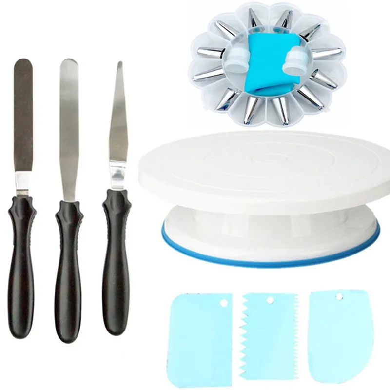 10 дюймов высокое качество подставка для торта вращающаяся платформа кексов